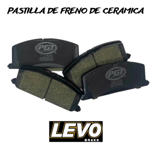 Pastilla Freno Ceramica Levo Toyota Corolla Sapito 7153