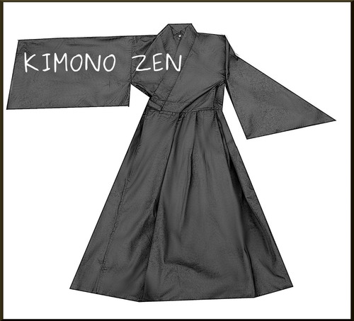 Imagen 1 de 2 de Kimono Meditación Tradicional Zen