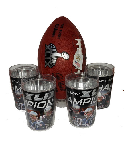 New England Patriots The Duke Super Bowl Xlix Pack Champs