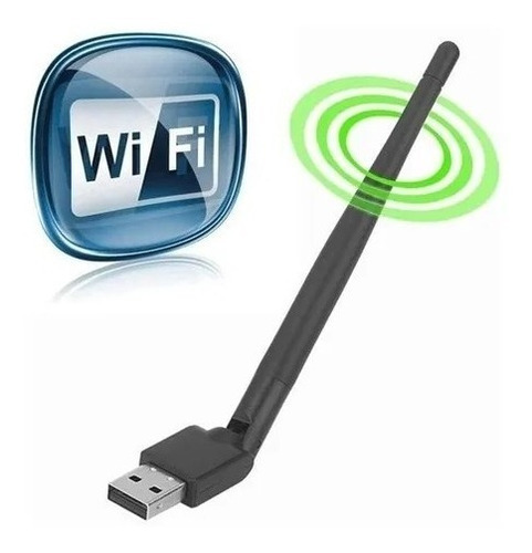 Antena Wifi Receptor Usb 300mbps Placa Red Internet