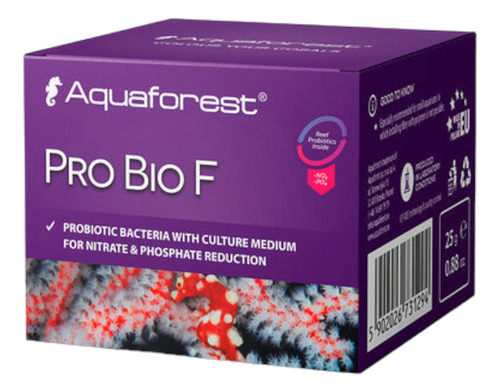 Pro Bio F 25 Gr Aquaforest Bacterias Liofilizadas  Acuario  