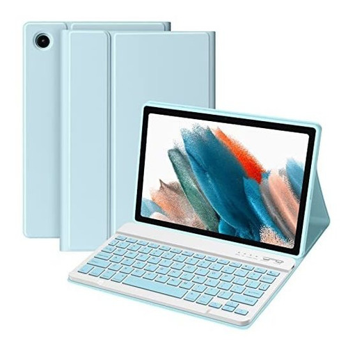 Funda Teclado Para Samsung Tab A8 10.5 2022 Sm-x200/x205cele