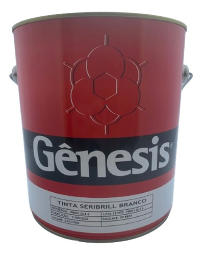 Tinta Para Polietileno Seribrill 3600ml Genesis Branco