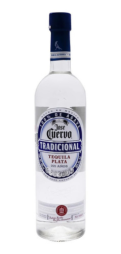 Botella De Tequila Cuervo Tradicional Plata 695ml.