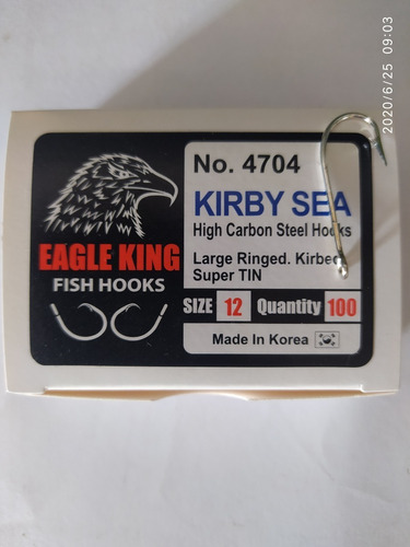 Anzuelo Eagle King Kirby #12 