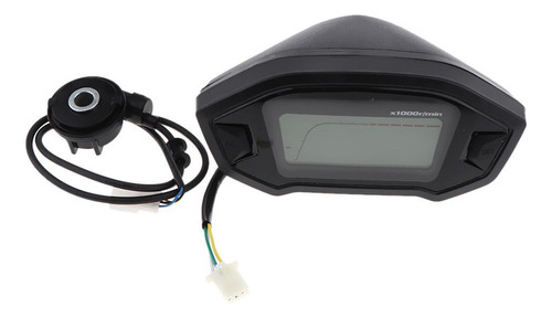 Cuentakilómetros Universal Para Motocicletas Con Retroilumin