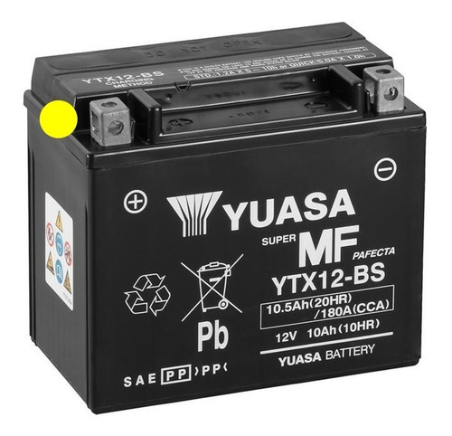 Yuasa Ytx12-bs Moto Cuatriciclo Suzuki Dr650 V Strom