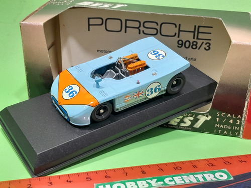 Model Best Italy 1/43 Porsche 908/3 #36 Targa Florio 1970