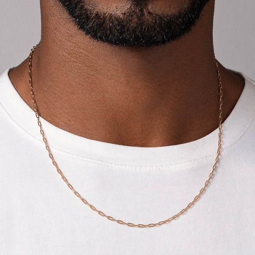 Cordão Banhado A Ouro 532530 Rommanel Cor Dourado