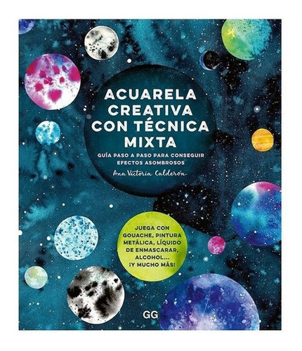 Libro Acuarela Creativa Con Tecnica Mixta