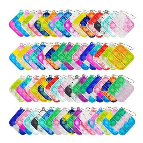 120 Pcs Mini Pop Bubble Fidget Juguetes, Silicona Xy1bi