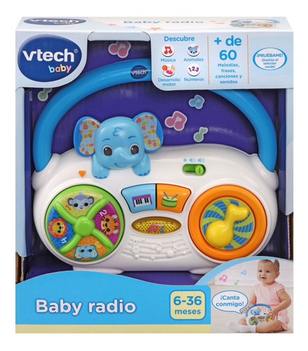 Didáctico Baby Radio Vtech.