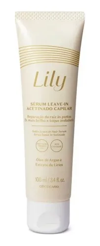 Sérum Leave-in Acetinado Capilar Lily 100ml O Boticário