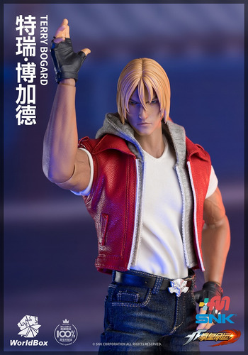 Boneco The King Of Fighters Iori Action Figure Terry Kyo Mai
