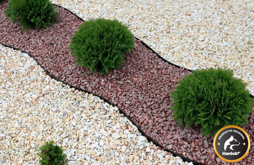 Imagen 7 de 10 de Borde Separador Grueso Para Jardín Rollo De 9 Metros