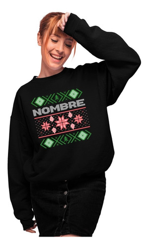 Imagen 1 de 5 de Sudadera Personalizada - Unisex- Navidad - Suéter De Navidad