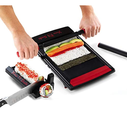 Kit Para Hacer Sushi Yomo - 4 Pasos, 4 Tipos De Maki