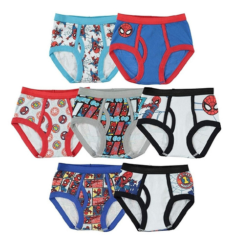 Ropa Interior- Bóxer Para Niños X 7 Unidades