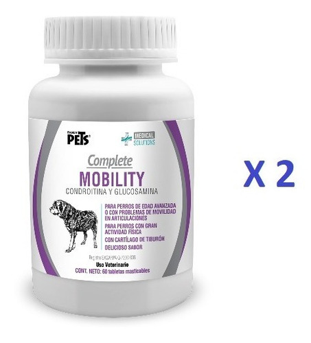 Imagen 1 de 3 de Complete Mobility (similar Artroflex ) Paquete 2 Frascos