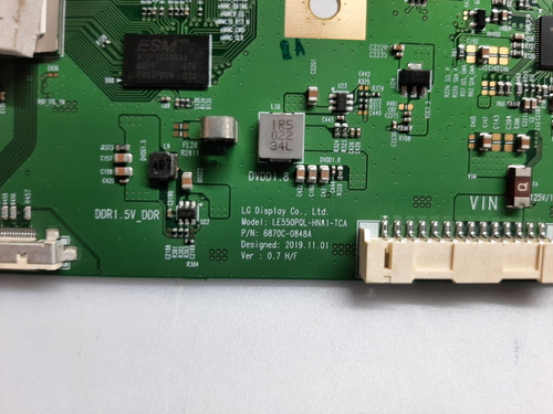 T-con Le550pql-hna1-tca Sony Xbr-65a8h (Usado)