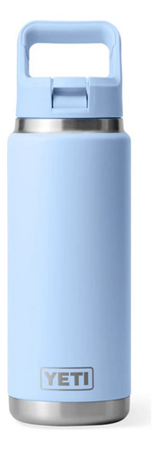Termo Yeti Rambler 26oz Straw Bottle Tapa Con Popote 769 Ml
