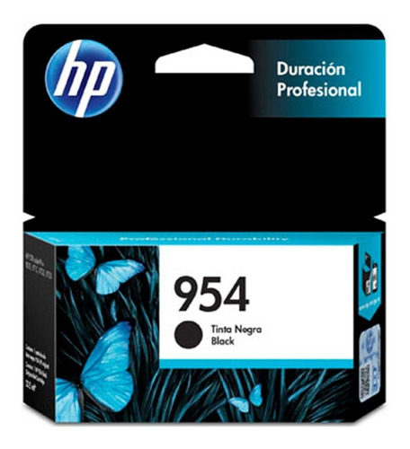 Imagen 1 de 3 de Cartucho Tinta Hp 954 Negro Offijet Pro Original Impresora