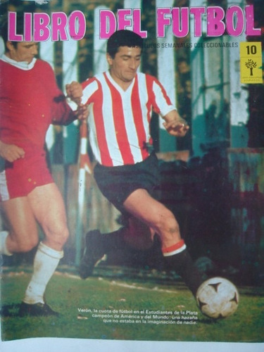 Libro Del Futbol 10 Estudiantes De La Plata Juan Veron