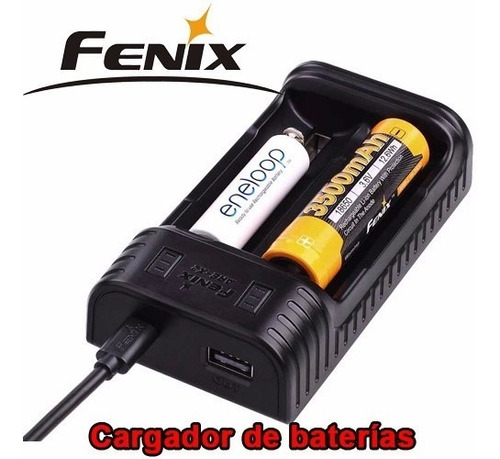 Cargador Bateria Fenix Aa 26650 18650 14500,etc Microcentro