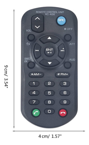 Control Remoto Para Radio De Coche Kenwood Cd Kca-rc406 Kdc-