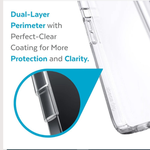 Imagen 5 de 10 de Funda Case Protector Transparente @ iPhone 13 / 13 Pro Speck