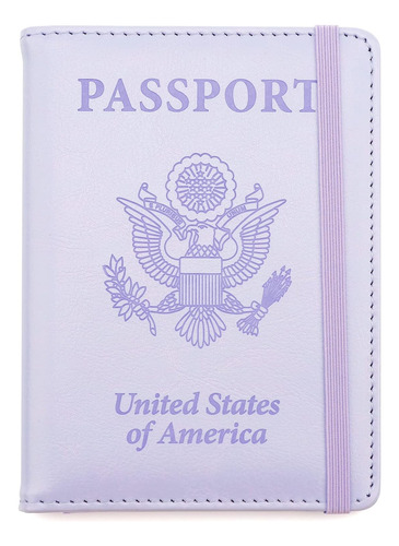 Estuche Para Pasaporte Funactu Violeta