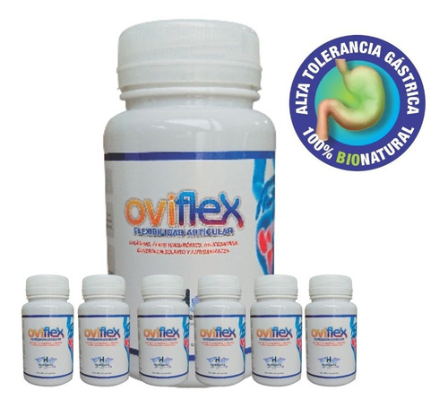 Oviflex Colágeno Glucosamina Pack 6 Meses Sabor Sin sabor