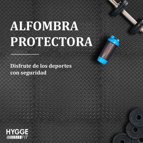 Imagen 9 de 10 de Piso Goma Eva Encastrable Tatami Con Bordes 60x60 22mm Pack4