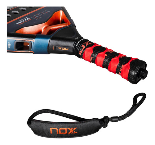 Paleta De Padel Nox AT10 Attack 18k 2025 Color Gris oscuro