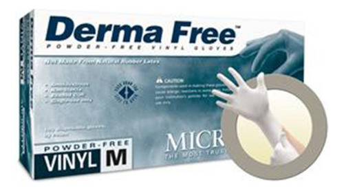 Df-850-s Microflex Dermafree Vinyl Exam Gloves S Ccd