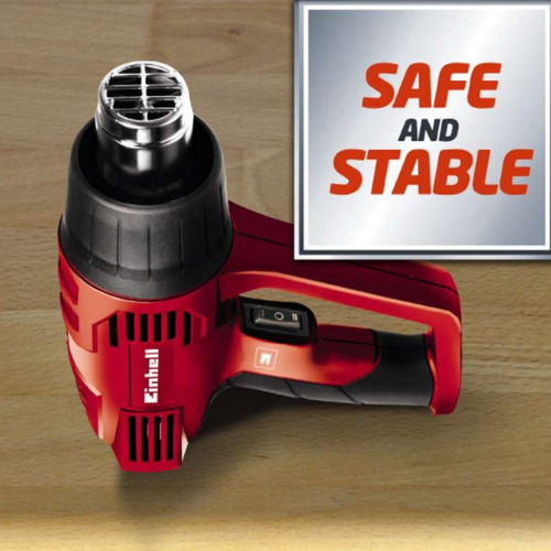 Imagen 3 de 4 de Pistola De Calor 2000w Einhell Tc-ha 2000 + 2 Boquillas