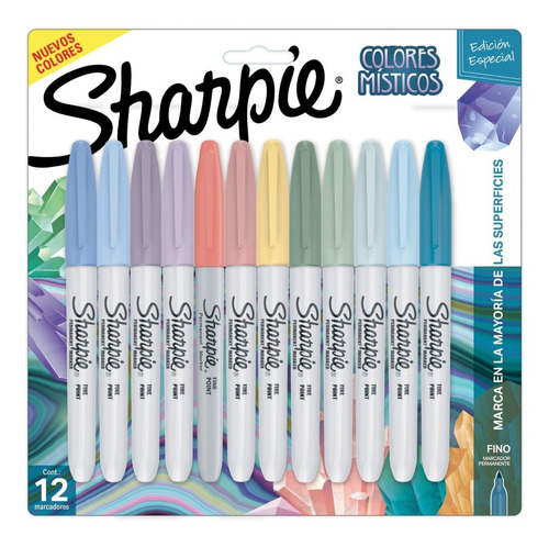 Sharpie Colores Misticos X12