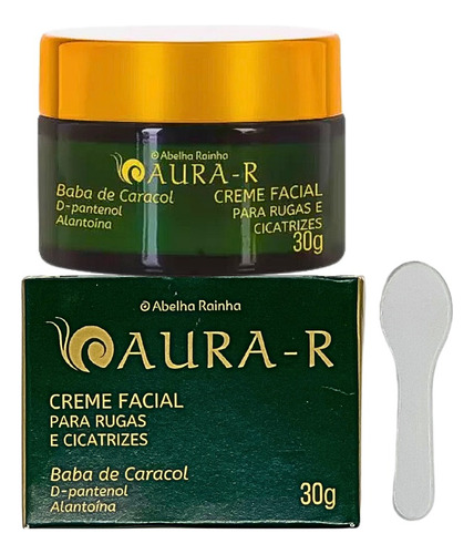 Creme Facial Para Rugas E Cicatrizes Aura-r - Abelha Rainha Momento De Aplicação Dia/noite Tipo De Pele Todo Tipo De Pele