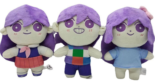 3pcs Omori Peluche Muñeca Juguete Cumpleaño Regalo 20cm