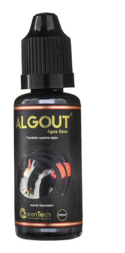 Ocean Tech Algout 20ml - Algicida Combate E Elimina Algas