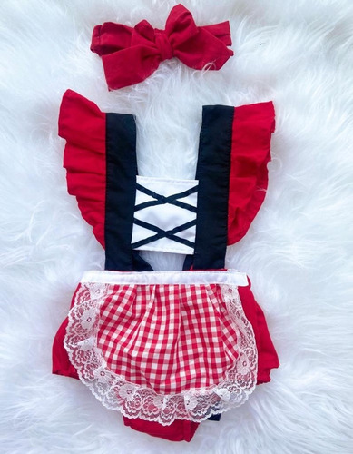 Imagem 3 de 5 de Body Romper Baby Blogueirinha Fotografia Com Turbante