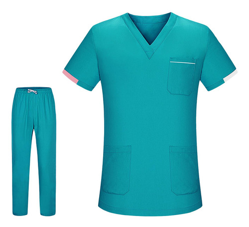 El Uniforme Friega La Ropa De Trabajo Determinada, Y Los