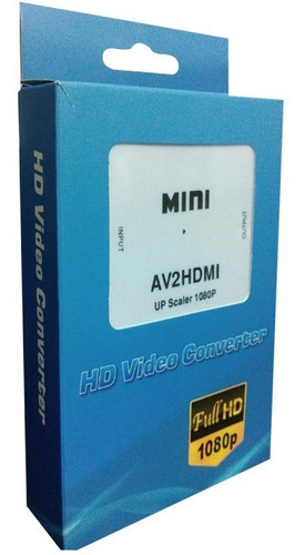 Convertidor Rca (av) A Hdmi Audio Video