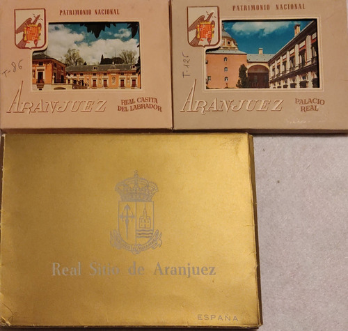 28 Postales De Real Sitio De Aranjuez España Vintage Años 50