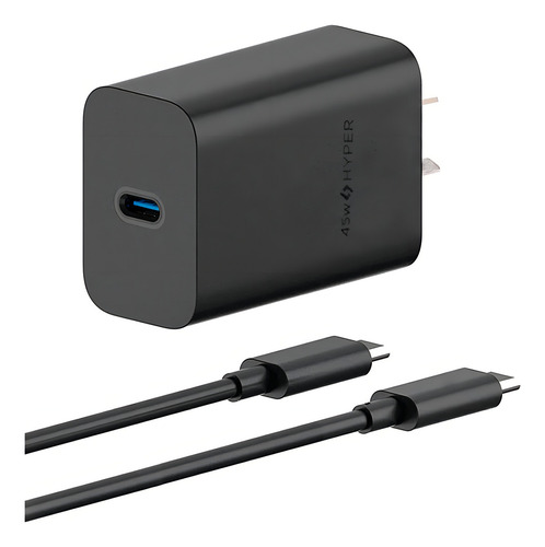 Cargador Motorola Sa18c57233 Tipo C De Pared Con Cable Carga Turbo Negro