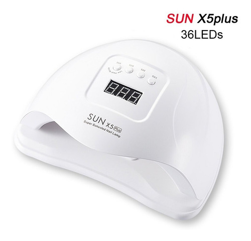 Imagen 3 de 4 de Secador De Uñas Rápido (pantalla Lcd, 35 Leds Uv Sun, 72w)