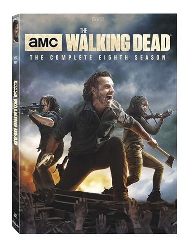 The Walking Dead Temporada 8  6 Dvd Original Nuevo Stock