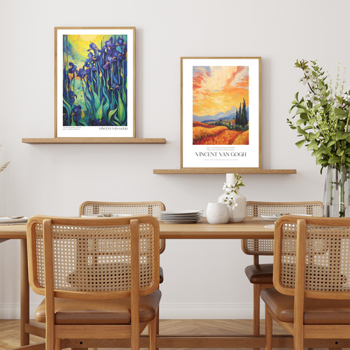 3 Laminas Imprimibles Para Cuadros Inspiradas En Van Gogh