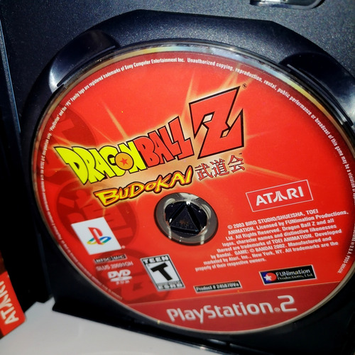Dragon Ball Z Budokai - Playstation 2 Original (Usado)