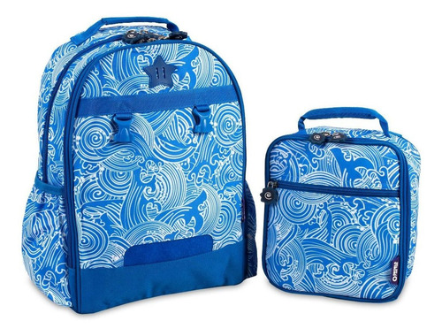 Mochila Con Lunchera J-world Duet (wave)